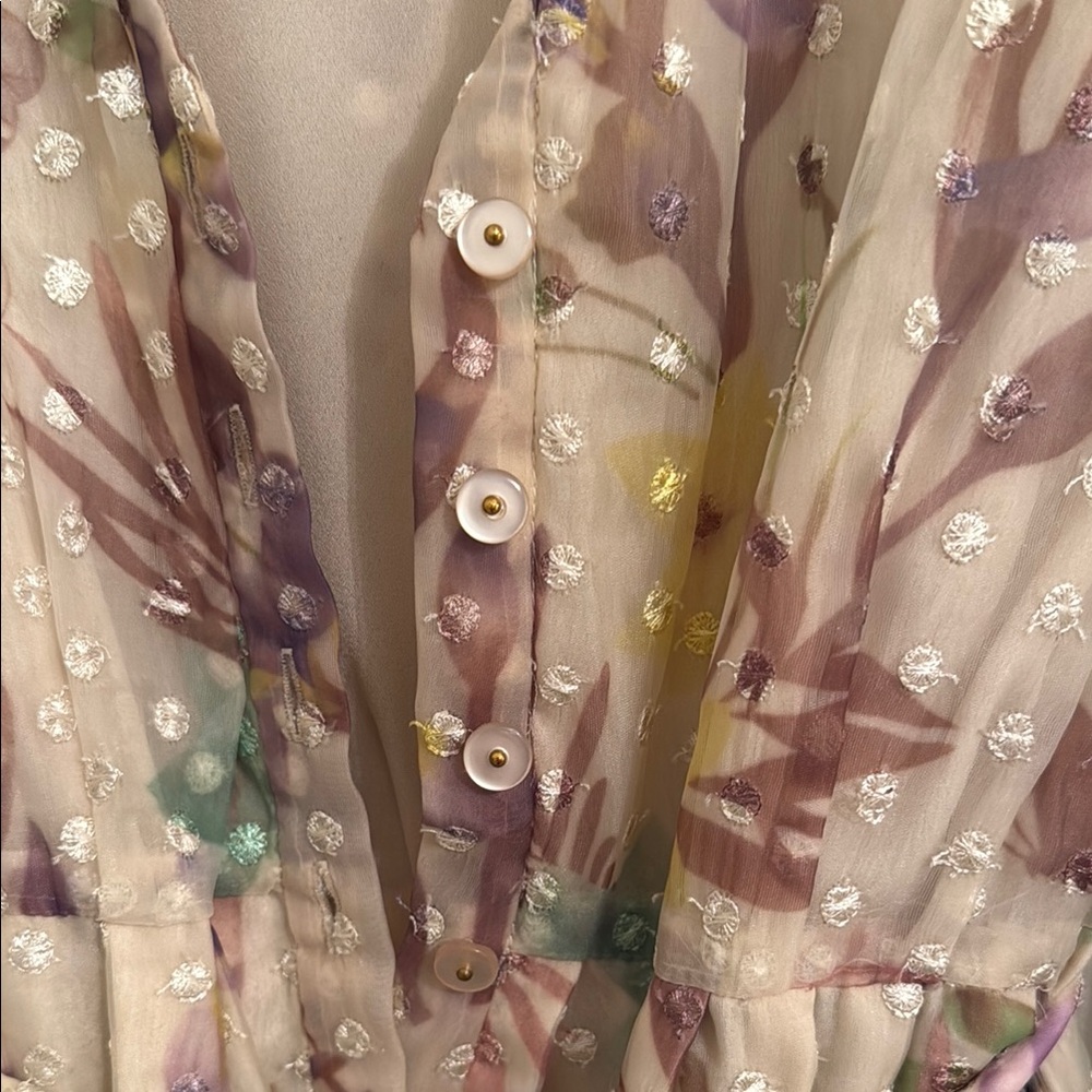 Alexis Floral Button-Up Dress - Picture 4 of 8